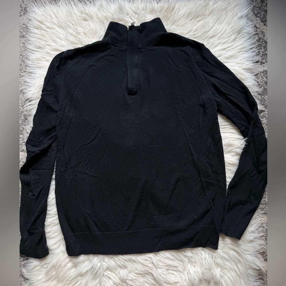 Banana Republic sweater knit quarter zip pullover
